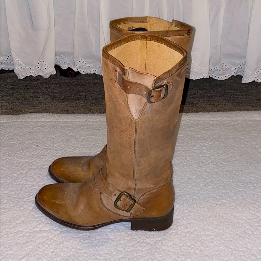 Ariat Barbury Riding Boot Size 7B Light Brown - Picture 3 of 6